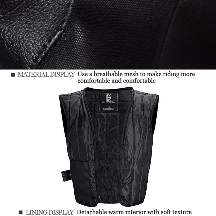 GHOST RACING GR-Y09 Motorcycle Four Seasons Racing Suit Locomotive Riding Anti-Fall Rally Suit, S...