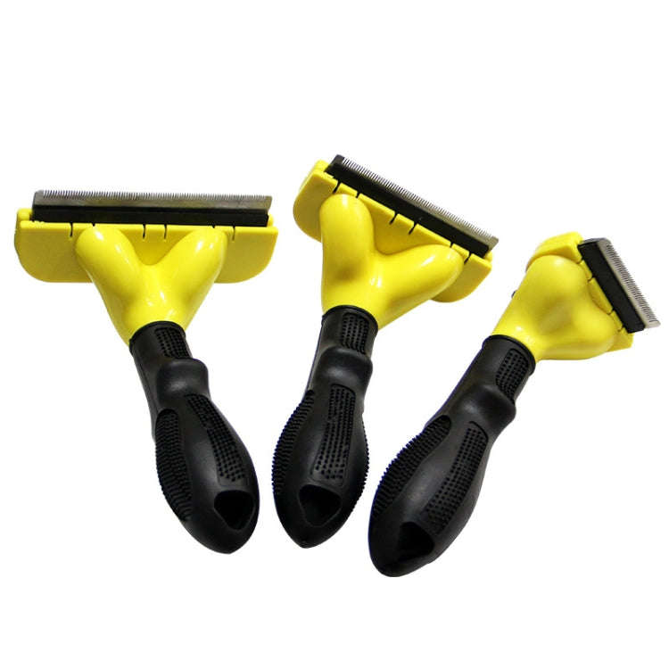 Dog Comb Pet Grooming Tool Hair Removal Knife Hair Removal Comb Pet Supplies, Specification: Large