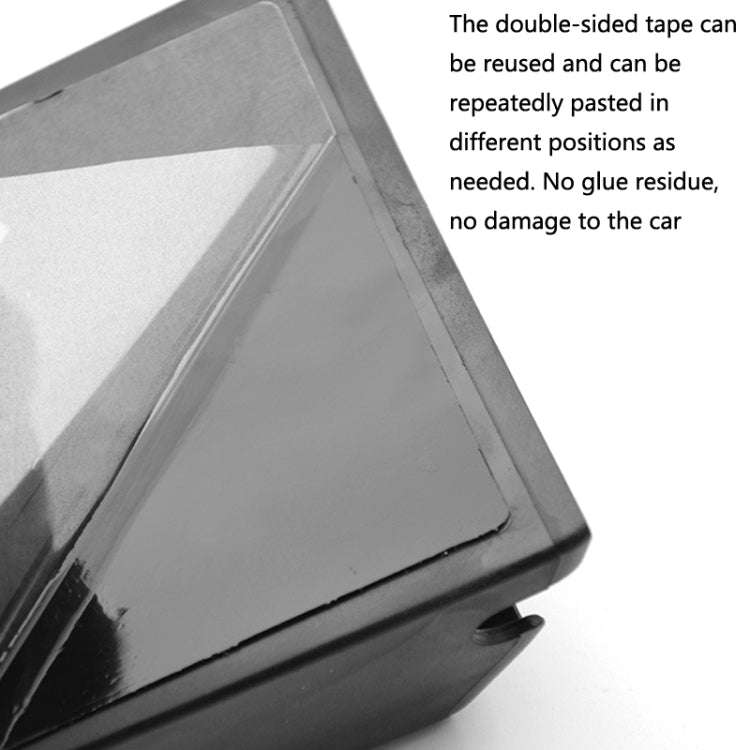 DM-020 Car Sticky Carbon Fiber Storage Bag Car Mobile Phone Storage Box Large