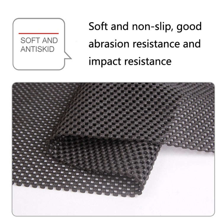 2 PCS DM-1505 PVC Foam Car Anti-slip Mat Home Car Use Bridge Trunk Non-slip Mat(Black)