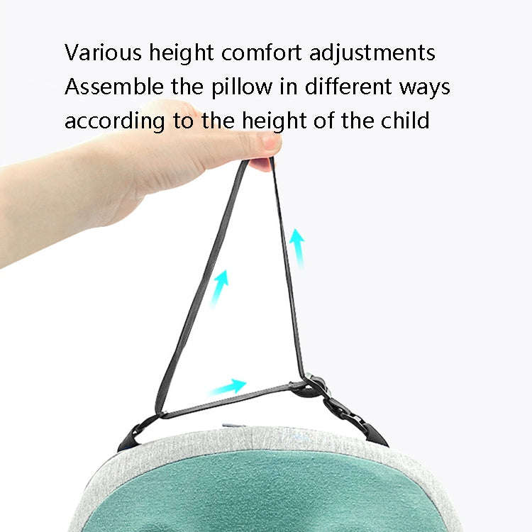 Children Car Head Pillow Car Interior Supplies Travel Sleep Adjustable U-Type Memory Cotton Neck ...