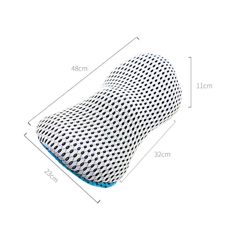 Car Supplies Lumbar Support Memory Foam Car Backrest Lumbar Cushion Seat Cushion Lumbar Pillow, C...