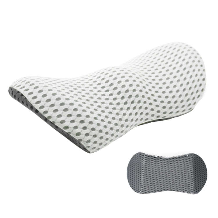 Car Supplies Lumbar Support Memory Foam Car Backrest Lumbar Cushion Seat Cushion Lumbar Pillow, C...