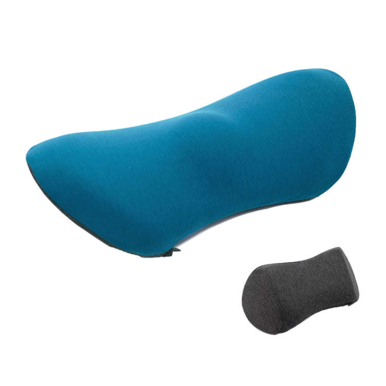 Car Supplies Lumbar Support Memory Foam Car Backrest Lumbar Cushion Seat Cushion Lumbar Pillow, C...