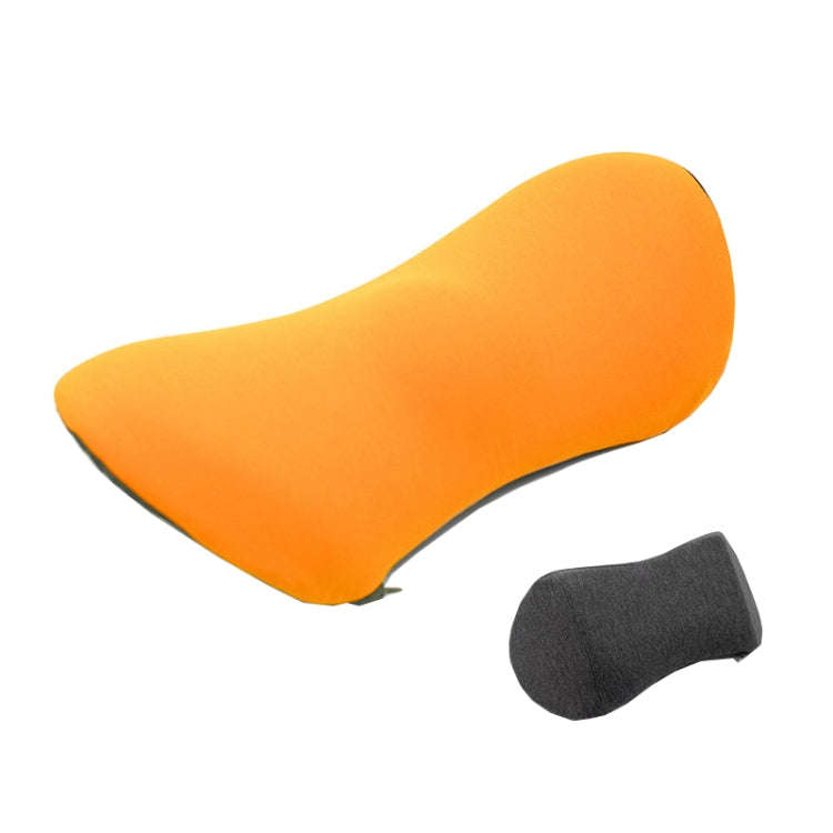 Car Supplies Lumbar Support Memory Foam Car Backrest Lumbar Cushion Seat Cushion Lumbar Pillow, C...