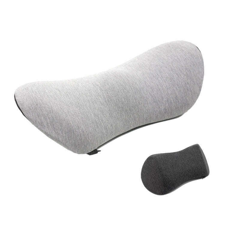 Car Supplies Lumbar Support Memory Foam Car Backrest Lumbar Cushion Seat Cushion Lumbar Pillow, C...