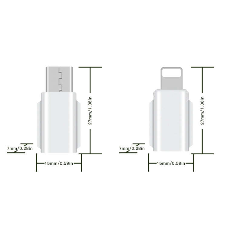 RCSTQ Smartphone Adapter for DJI OSMO Pocket 1/2, Colour: 8 Pin