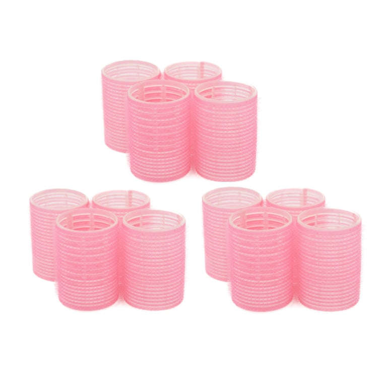 12 PCS/Set Self-Adhesive Curling Iron Hair Core Fluffy Hairdressing ToolRandom Colour Delivery...