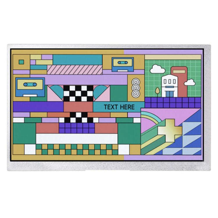 7 Inch Waveshare For Raspberry Pi Pico 1024×600 Pixel IPS Panel DVI Display Module