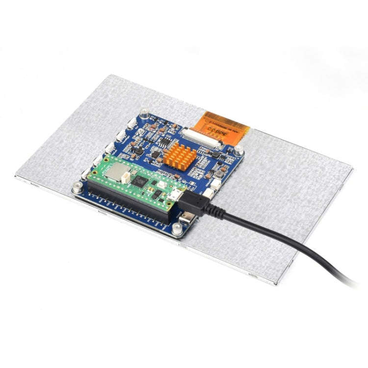 7 Inch Waveshare For Raspberry Pi Pico 1024×600 Pixel IPS Panel DVI Display Module