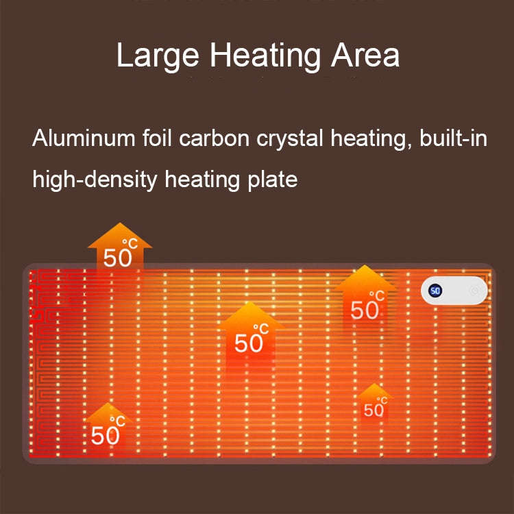 Intelligent Digital Display Timing Heating Mouse Pad Office Desktop Electric Heating Mat, CN Plug...