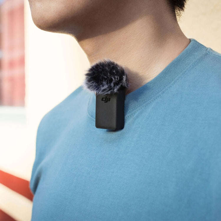 Original DJI Pocket 2 Windproof and Noise Canceling Wireless Microphone Transmitter