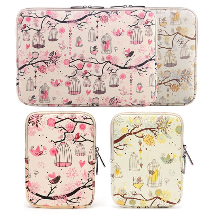 For Amazon Kindle 6 inch Vertical Cartoon Universal Business Tablet Sleeve Bag(Pink)