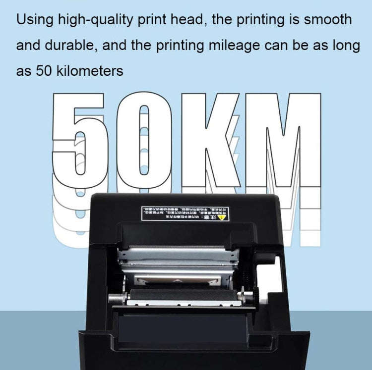 Xprinter XP-Q90EC 58mm Portable Express List Receipt Thermal Printer, Style:USB+Bluetooth(EU Plug)