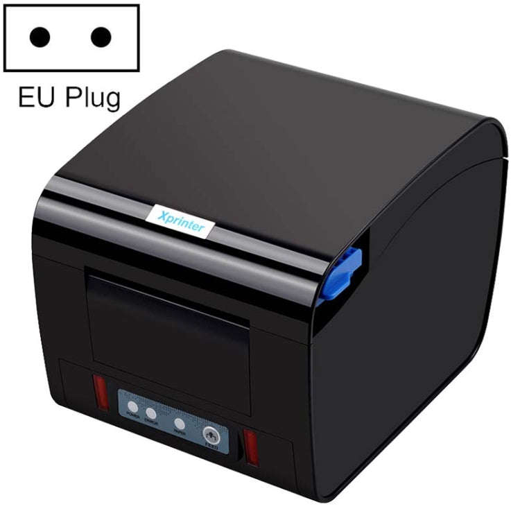 Xprinter XP-D230H 80mm Thermal Express List Printer with Sound and Light Alarm, Style:USB(EU Plug)
