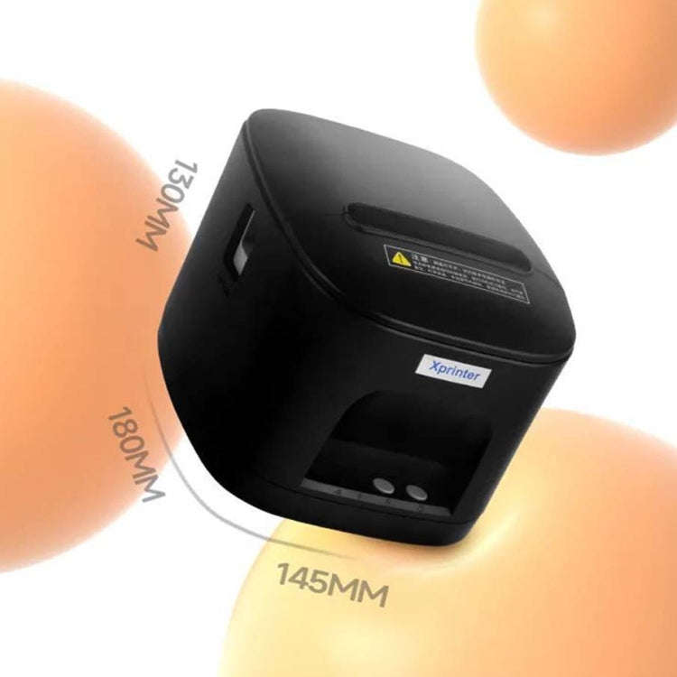 Xprinter XP-T80 72mm Portable Express List Thermal Receipt Printer, Style:USB Port(EU Plug)