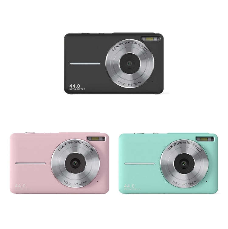 DC403L-AF 2.4-Inch 16X Zoom HD Digital Camera Mini Children Photography Camera AU Plug(Green)