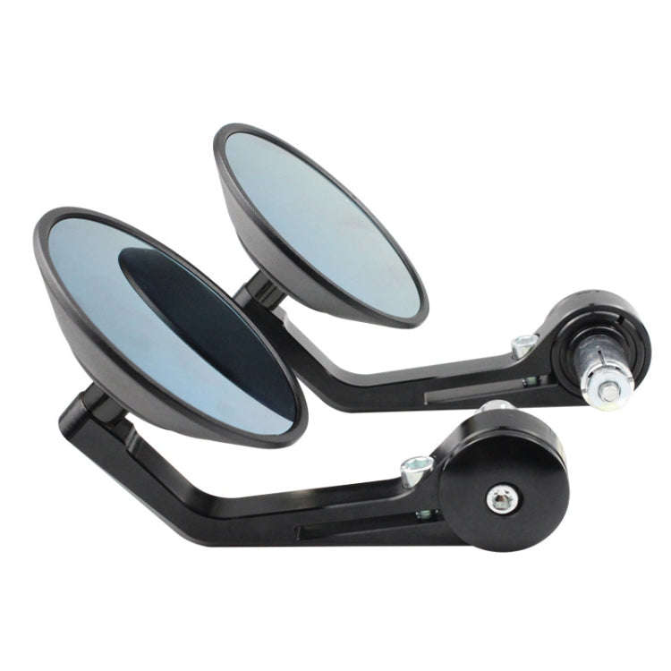 Motorcycle Electric Vehicle Modified Accessories Retro Circular CNC Hand Mirror Rear View Mirror(...