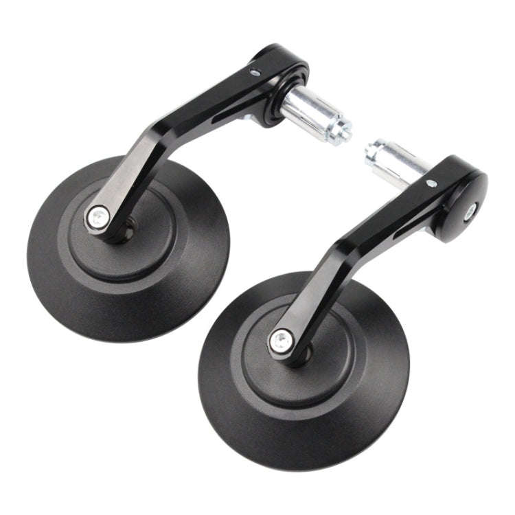Motorcycle Electric Vehicle Modified Accessories Retro Circular CNC Hand Mirror Rear View Mirror(...