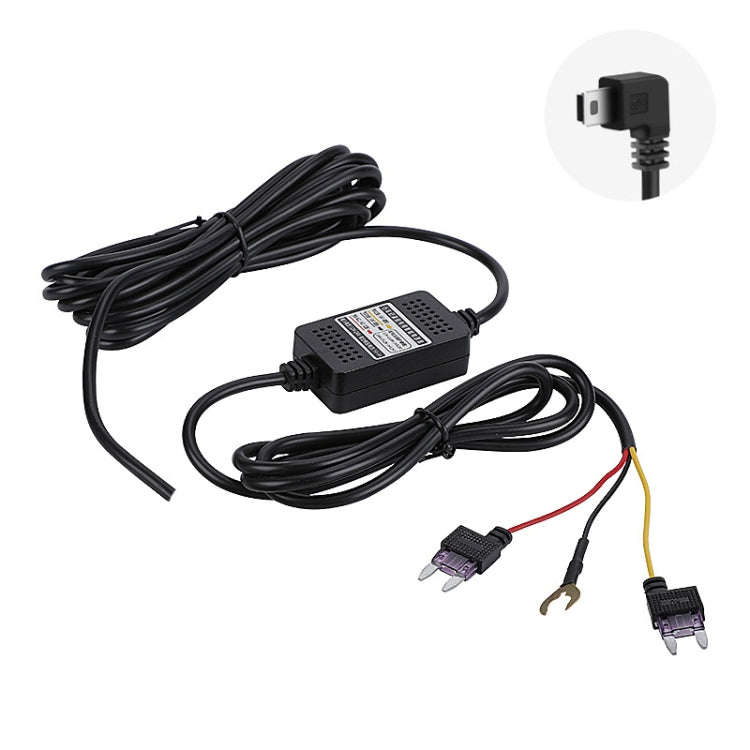 H516 Recording Step-down Line Shrinkage Video Car Charger Line Parking Monitoring Three-Core Powe...