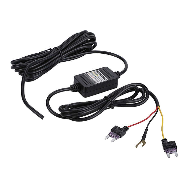H516 Recording Step-down Line Shrinkage Video Car Charger Line Parking Monitoring Three-Core Powe...