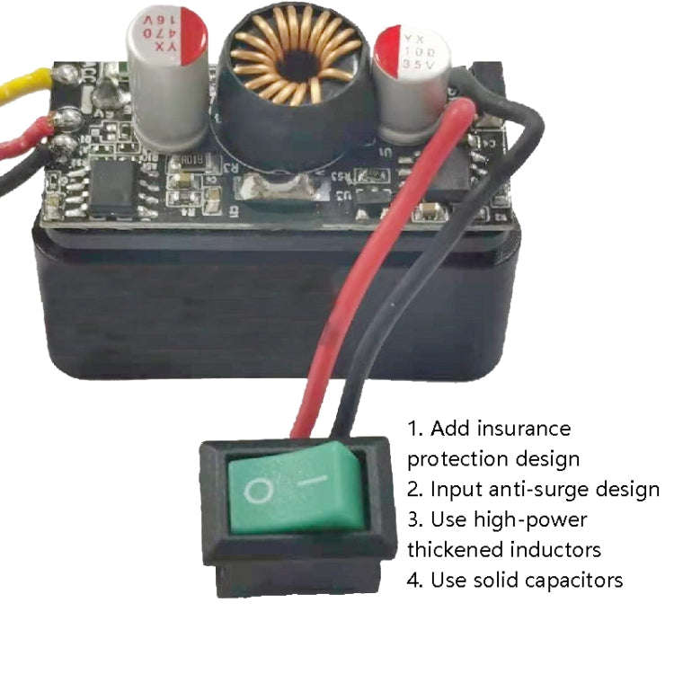 H507 Driving Recorder OBD Step-down Line Car ACC Three-Core Power Cord 12/24V To 5V 3A Low Pressu...