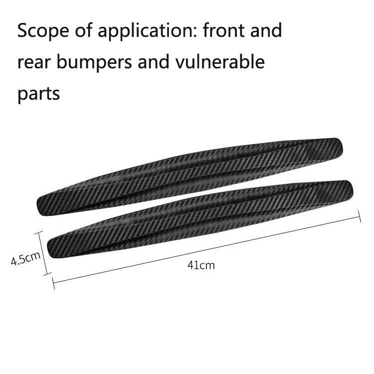 Car Front Rear Bumper Anti-Collision And Anti-Scratch Strips Body Scratch Decoration Stickers, Co...