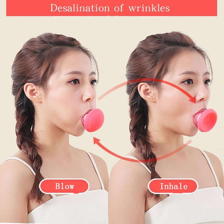 Facial Lifting And Tightening Double Chin Remover Face-lifting Device(Red)