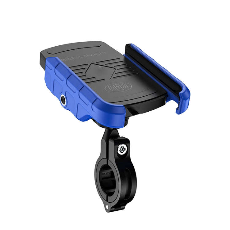 M9 Motorcycle Wireless Charging Mobile Phone Bracket 15W Fast Charging Mobile Phone Navigation Br...
