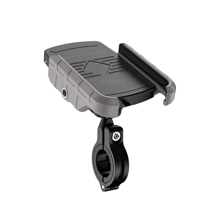 M9 Motorcycle Wireless Charging Mobile Phone Bracket 15W Fast Charging Mobile Phone Navigation Br...
