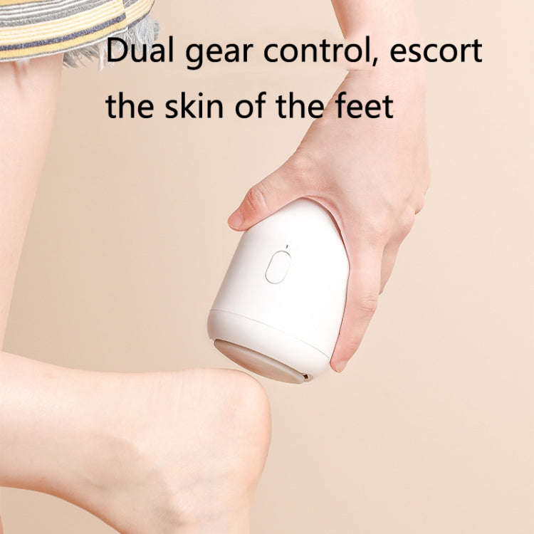 USB Foot Sharpener Peeling Machine with Dead Skin and Calluses Knife(Green)
