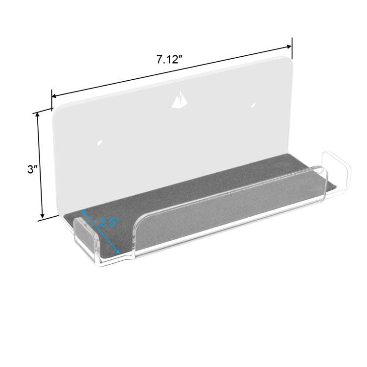 Game Console Wall Storage Bracket Game Console Accessories Storage Rack For Nintendo Switch(Black)