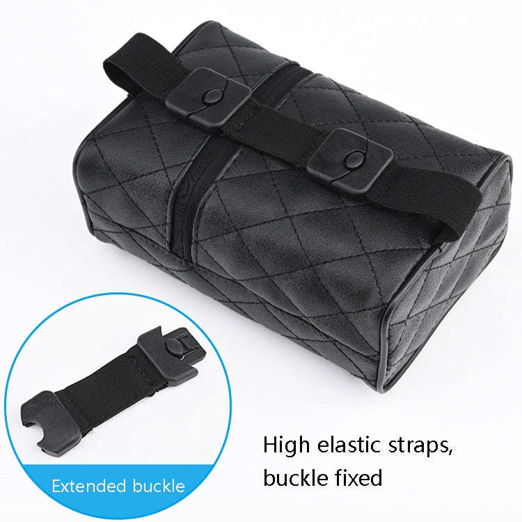 2 PCS GM-020 Car Sun Visor Chair Back Mount Car Paper Towel Box(Beige)
