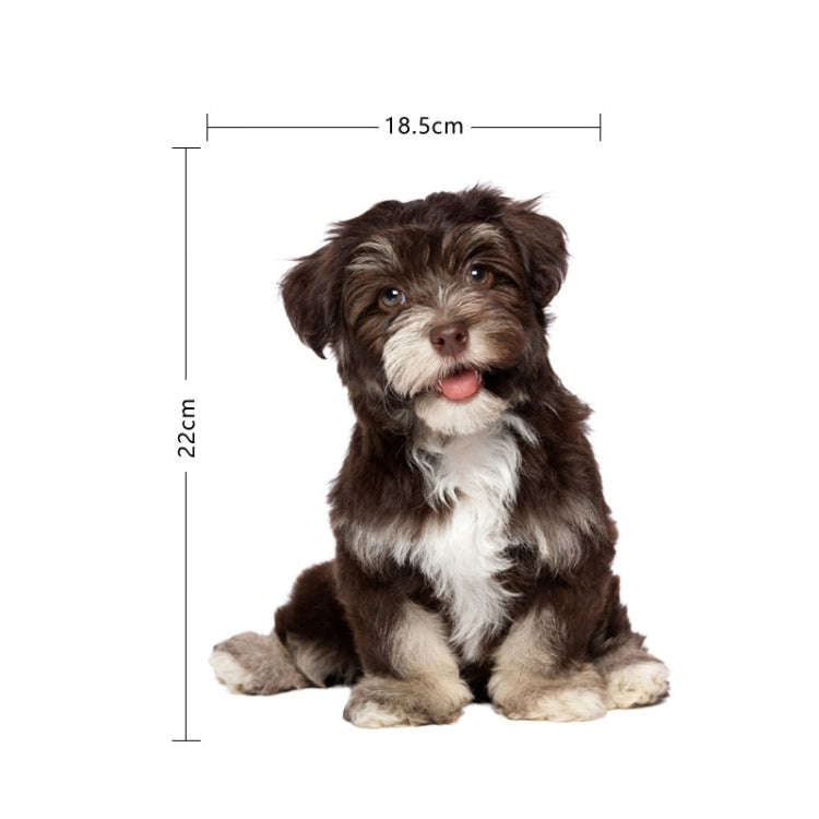 Style 3 Small 3D Simulation Dog Car Stickers Rain-Proof Sunscreen Car Sticker Scratch Shaving Dec...
