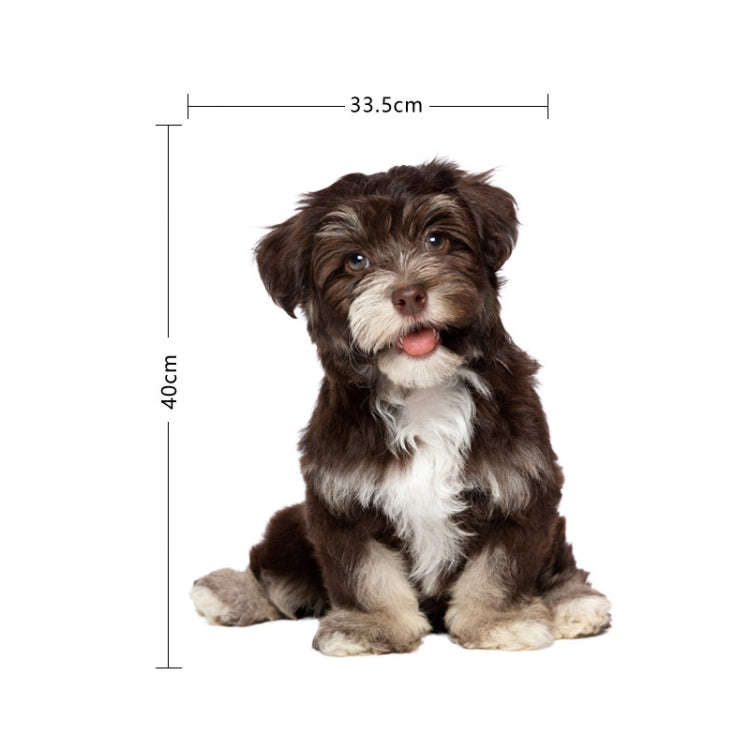 Style 3 Large 3D Simulation Dog Car Stickers Rain-Proof Sunscreen Car Sticker Scratch Shaving Dec...