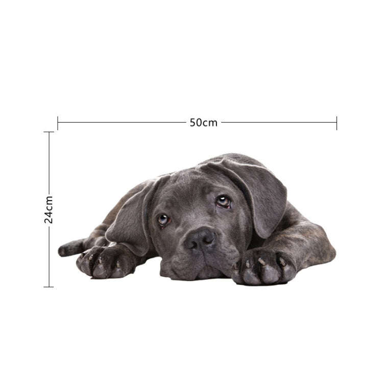 Style 4 Large 3D Simulation Dog Car Stickers Rain-Proof Sunscreen Car Sticker Scratch Shaving Dec...