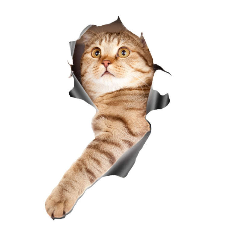 Style 1 Large 3D Stereo Cat Car Sticker Car Body Scratches And Occlusion Stickers