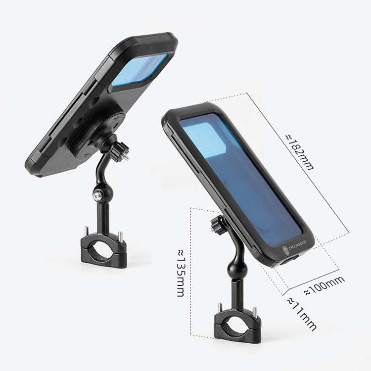 CYCLINGBOX BG-2937 Bicycle Mobile Phone Bracket Waterproof Bag Simulation Navigation Mobile Phone...