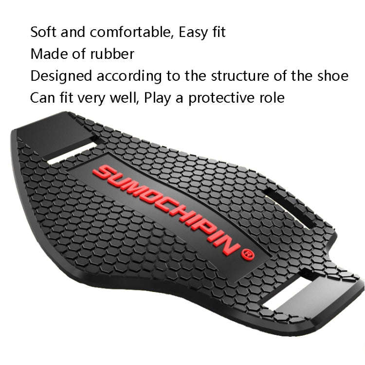 SUMOCHEPIN Motorcycle Gear Protective Cover Riding Shoe Cover(Black)