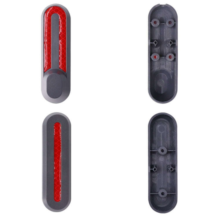 1 Set Electric Scooter Wheel Four-way Side Decorative Cover With Reflective Strips For Xiaomi Mij...