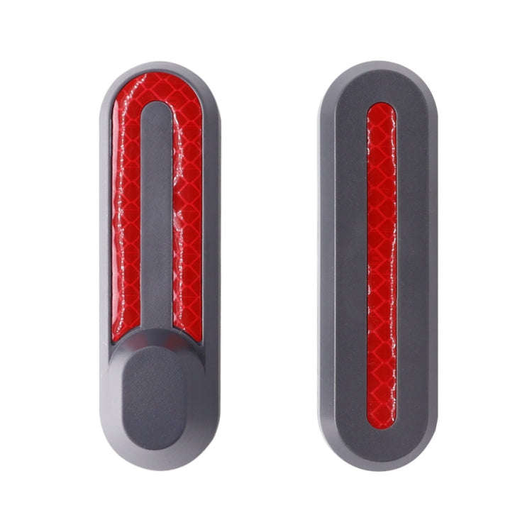1 Set Electric Scooter Wheel Four-way Side Decorative Cover With Reflective Strips For Xiaomi Mij...