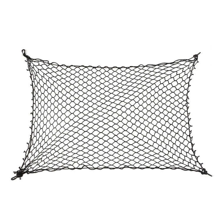 Car Pet Isolation Net Car Back Seat Dog Barrier Safety Net(120x70cm 4 Side Rubber Band)
