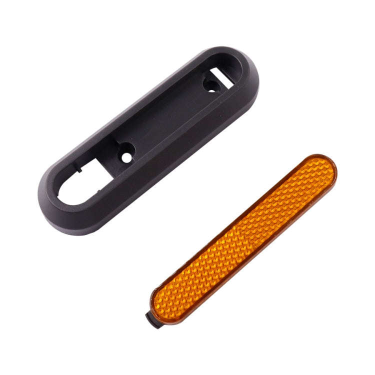 Electric Scooter Wheel Four-way Side Decorative Cover With Reflective Strips & Screws For Xiaomi ...