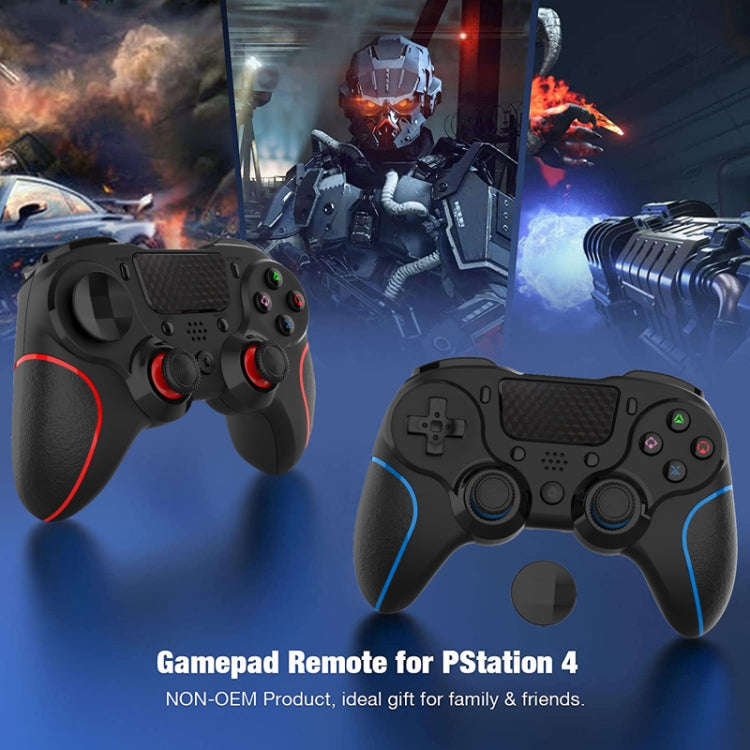 MB-P913 PC Six-Axis Somatosensory Back Key Programming Dual Vibration Bluetooth Gamepad For PS4 P...
