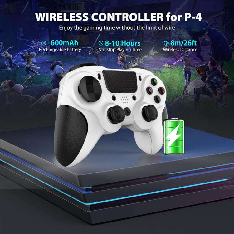 MB-P913 PC Six-Axis Somatosensory Back Key Programming Dual Vibration Bluetooth Gamepad For PS4 P...