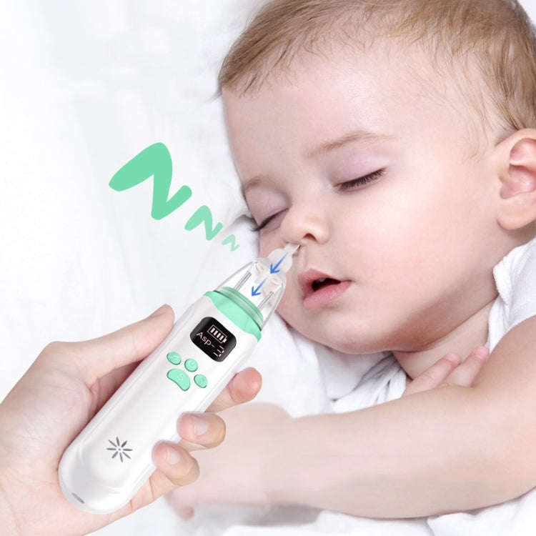NW-A11 Electric Baby Nasal Aspirator USB Electric Nose Cleaner(White)