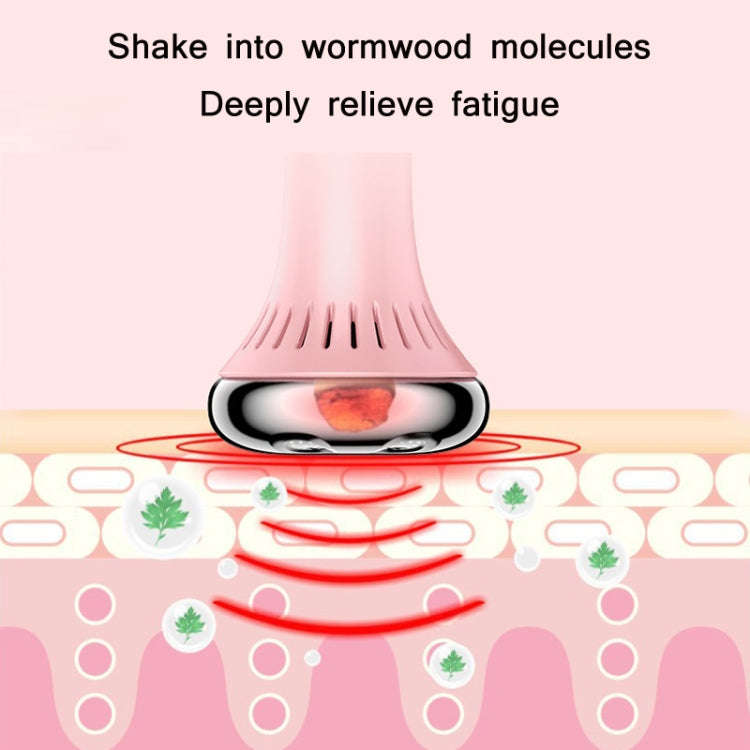 Moxibustion Open Flame Smokeless Introduction Of Massage Equipment(Pearl White)