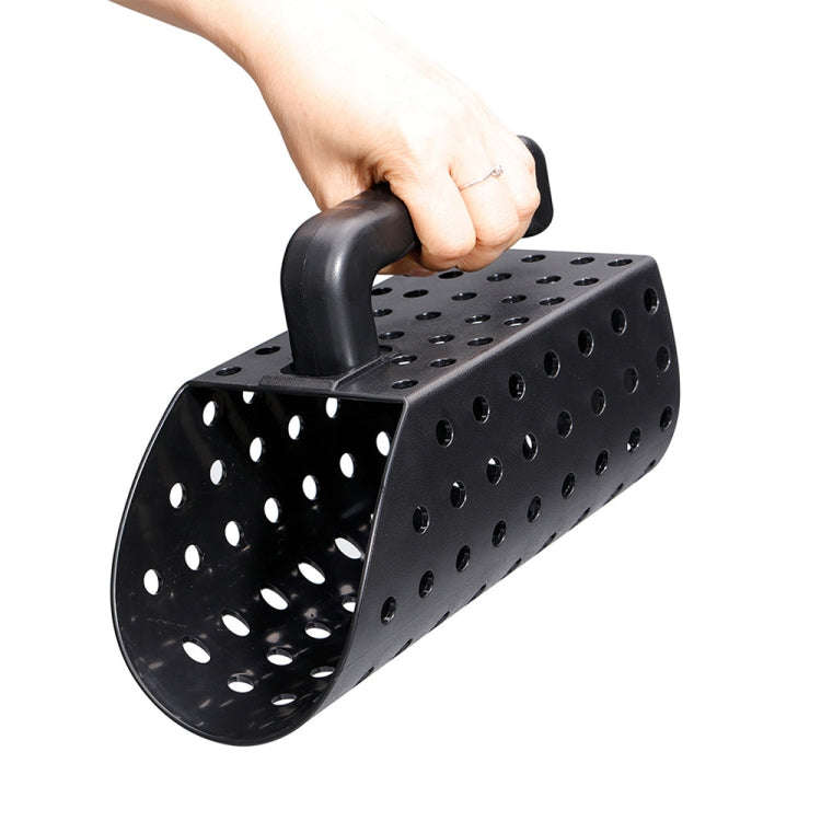 Metal Detector Sand Scoop And Shovel Set Digging Tool(Black)