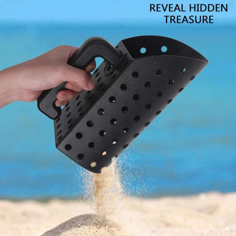 Metal Detector Sand Scoop And Shovel Set Digging Tool(Black)