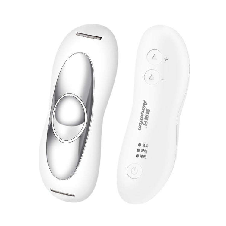 Aimanfun 904 Micro-Current Sleep Aid Portable Wireless Fast Sleep Device(White)